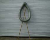 Art. 38 CORONA OVALE Ciuff. Sopra 103-63-12-10 cm con due Ga